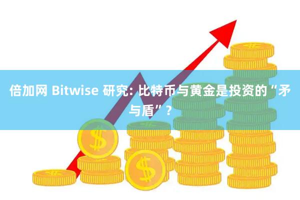 倍加网 Bitwise 研究: 比特币与黄金是投资的“矛与盾”？