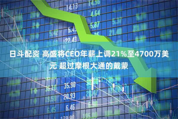 日斗配资 高盛将CEO年薪上调21%至4700万美元 超过摩根大通的戴蒙